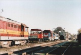 26.10.1996 Litomyl motorov lokomotiva 720 084-3, 799 007-0 a 714 217-7