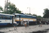 14.6.1997 Vysok Mto motorov lokomotiva 754 058-6 a motorov vz 810 486-1