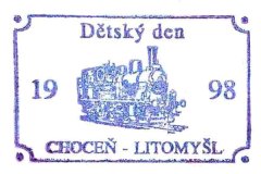 pleitostn raztko k akci Den dt na eleznici 1998