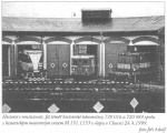 Historie i současnost. Již téměř historické lokomotivy 720 016 a 720 084 spolu s historickým vozem M131.1133 v depu v Chocni 24.4.1999. foto Jiří Adolf