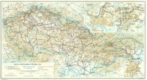 eleznin mapa k jzdnmu du SD 1980