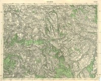 Vojensk mapa Vysok Mto 1937