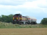 23.8.2008 Mn 83141 u Hruov motorov lokomotiva 730 006-4