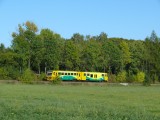 5.10.2008 Os 15015 u Cerekvice motorov jednotka Regionova 814 049-3