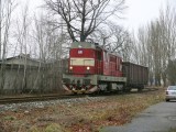 16.12.2011 Mn 83143 Vysoké Mýto motorová lokomotiva 742 117-5