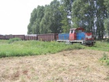 25.7.2006 Vysok Mto motorov lokomotiva 714 218-5 nvrat z vleky
