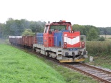 8.9.2006 ped Slatinou motorov lokomotiva 714 217-7