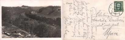 pohlednice Choce.