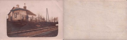 pohlednice Hradlo Odboka u Chocn