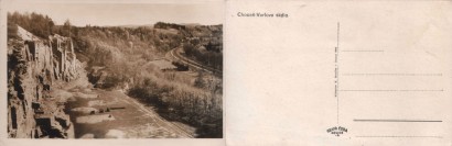 pohlednice Choce - Vorlova skla.