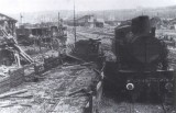 Choce vtopna po vbuchu munice dne 8.5.1945 - parn lokomotiva 354.7117