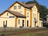 22.9.2005 eleznin stanice Litomyl, stanin budova