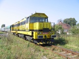 motorová lokomotiva řady 741 503 Slatina 8.9.2005