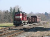 14.3.2014 Mn 83143 Cerekvice motorová lokomotiva 742 226-4