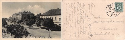 pohlednice Vysok Mto. Kasrna p. pl. 30. Al. Jirska.