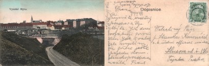 pohlednice Vysok Mto.