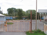 1.10.2005 Vysoké Mýto železniční vlečka ZZN, pohled z Cukrovarské ulice